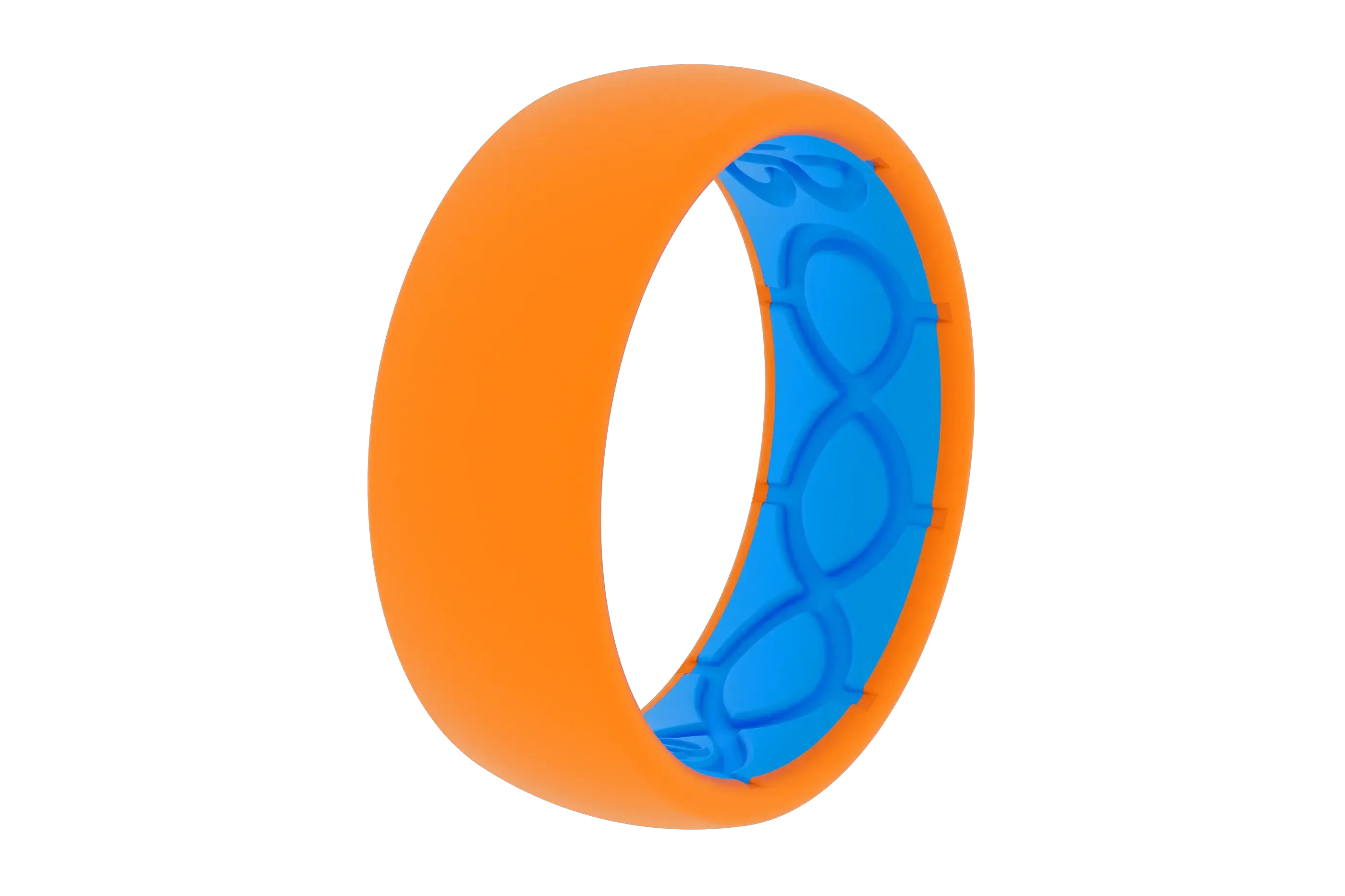 Blaze Orange Solid Ring view 2