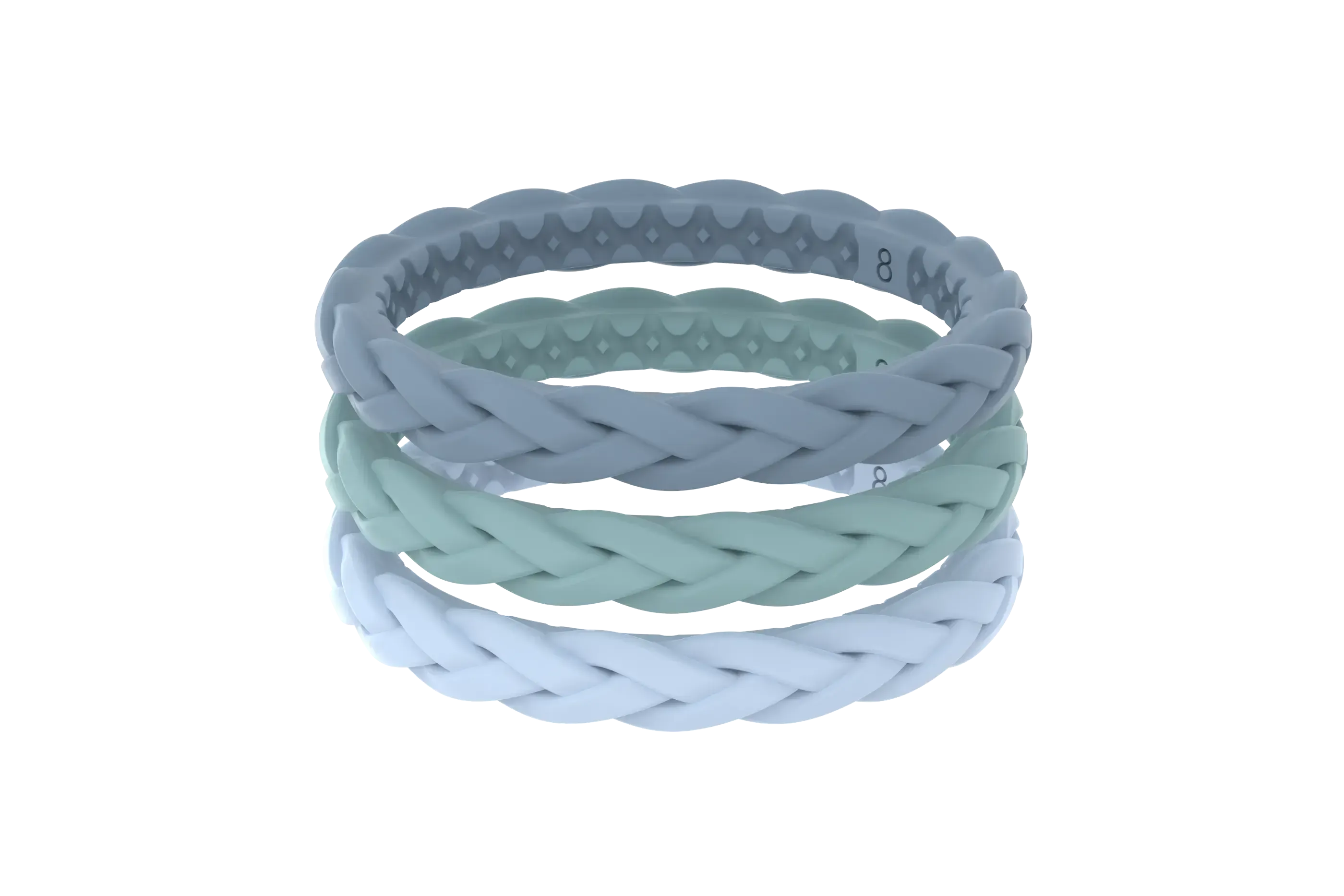 Seaside - Stackable Ring front view