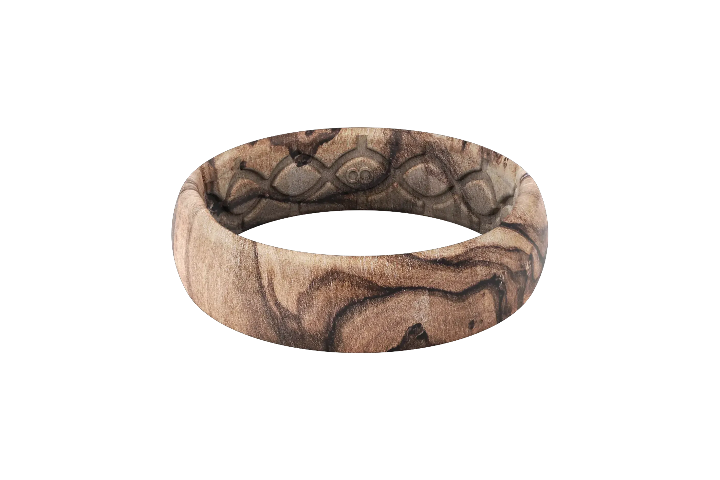 burled walnut thin ring front