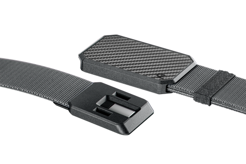 Grey Belt With Carbon Fiber Buckle from Groove Life