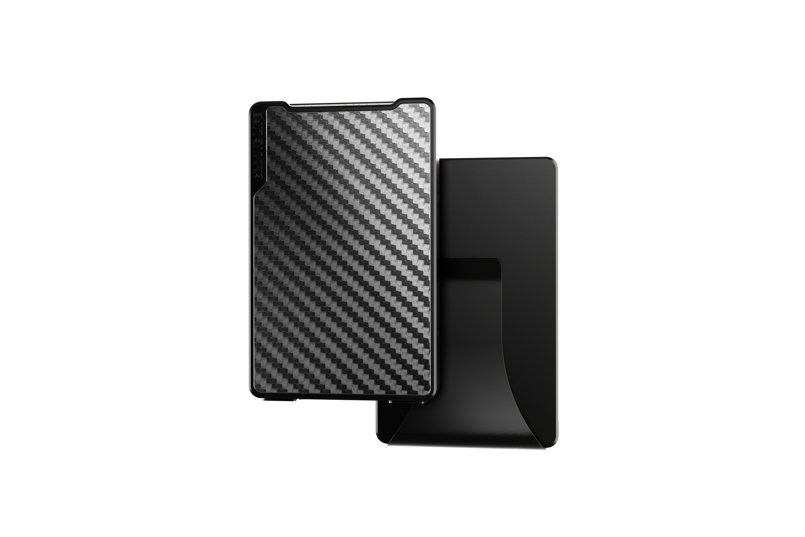 Groove Wallet® Carbon Fiber - Midnight Black