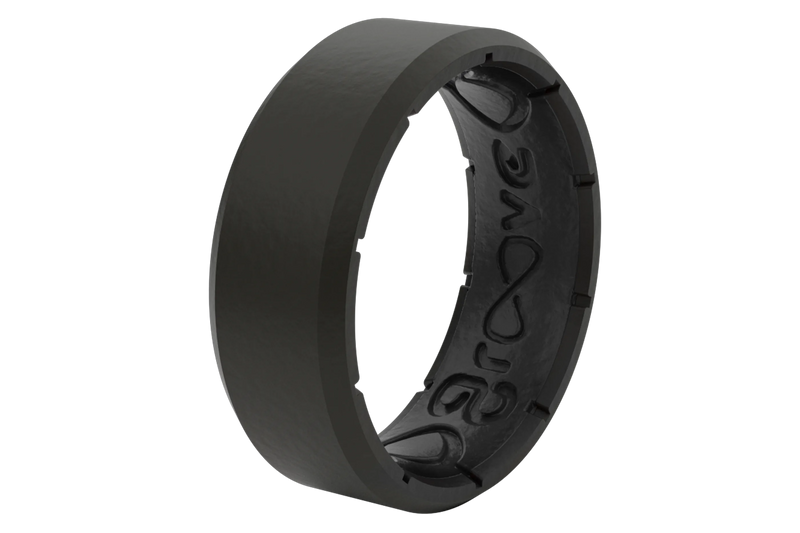 Edge Black/Black viewed on its side
