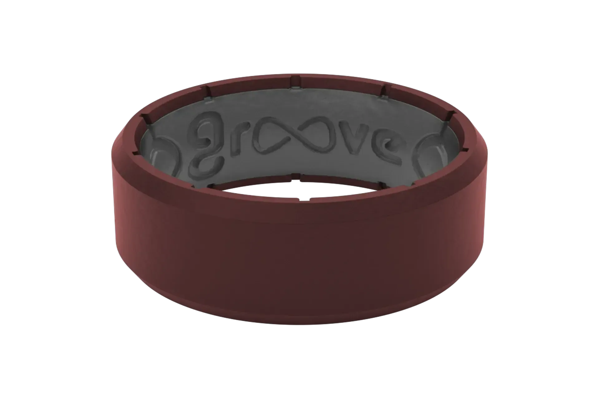 edge crimson ring front view PNG