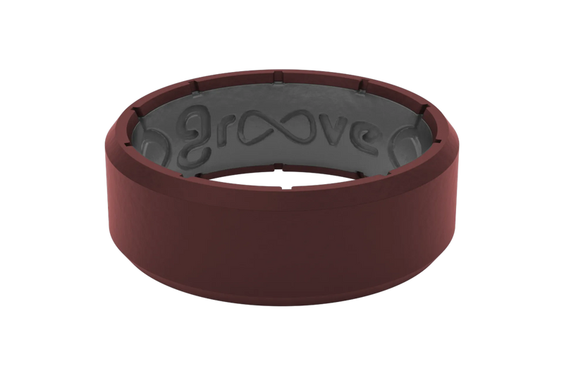 edge crimson ring front view PNG