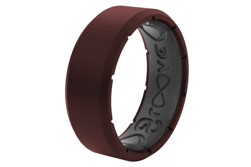 Edge Crimson/Grey viewed on its side