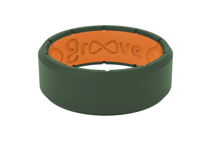 edge moss green ring front view PNG