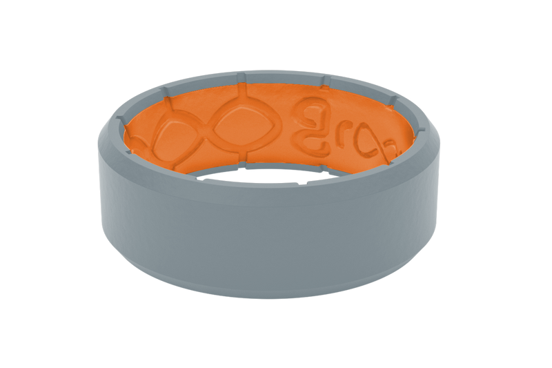 Edge Storm Grey/Orange viewed from side