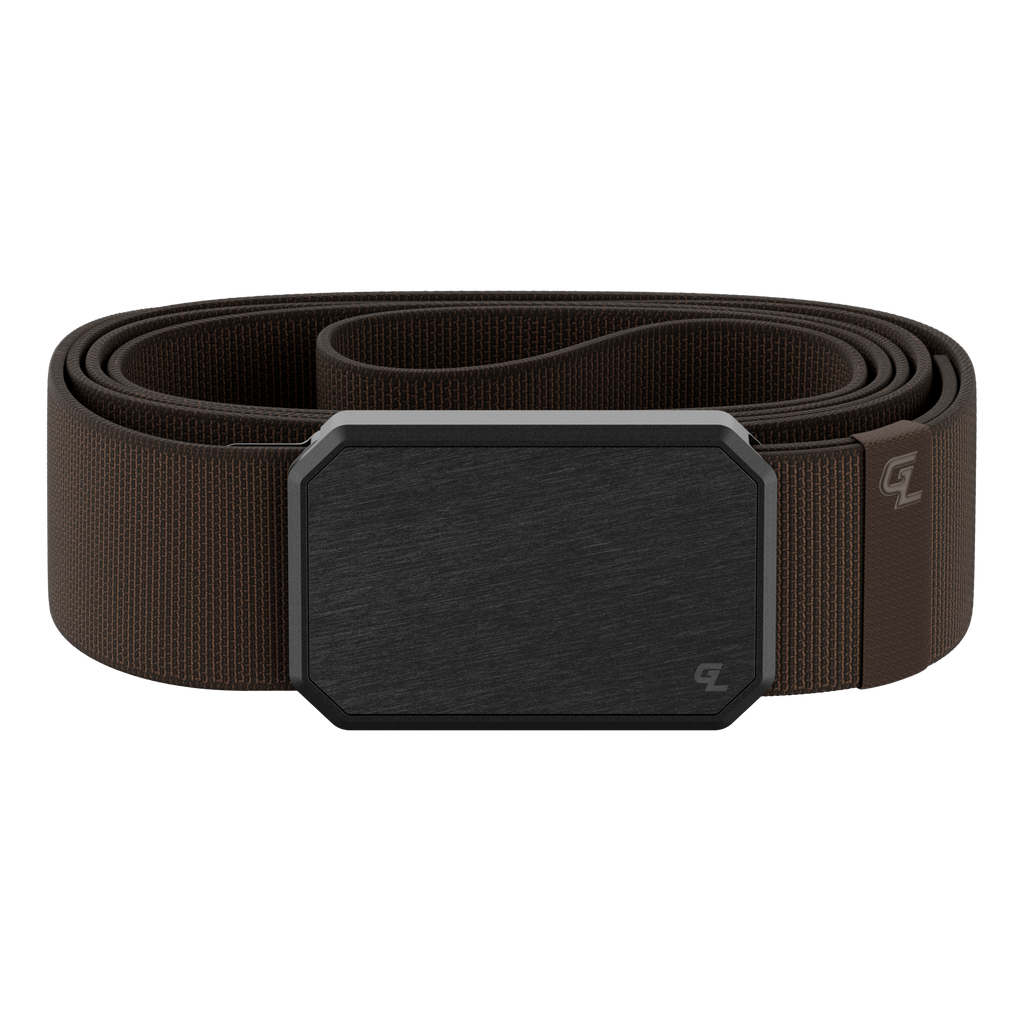 Groove Belt Gun Metal/Brown Groove Life