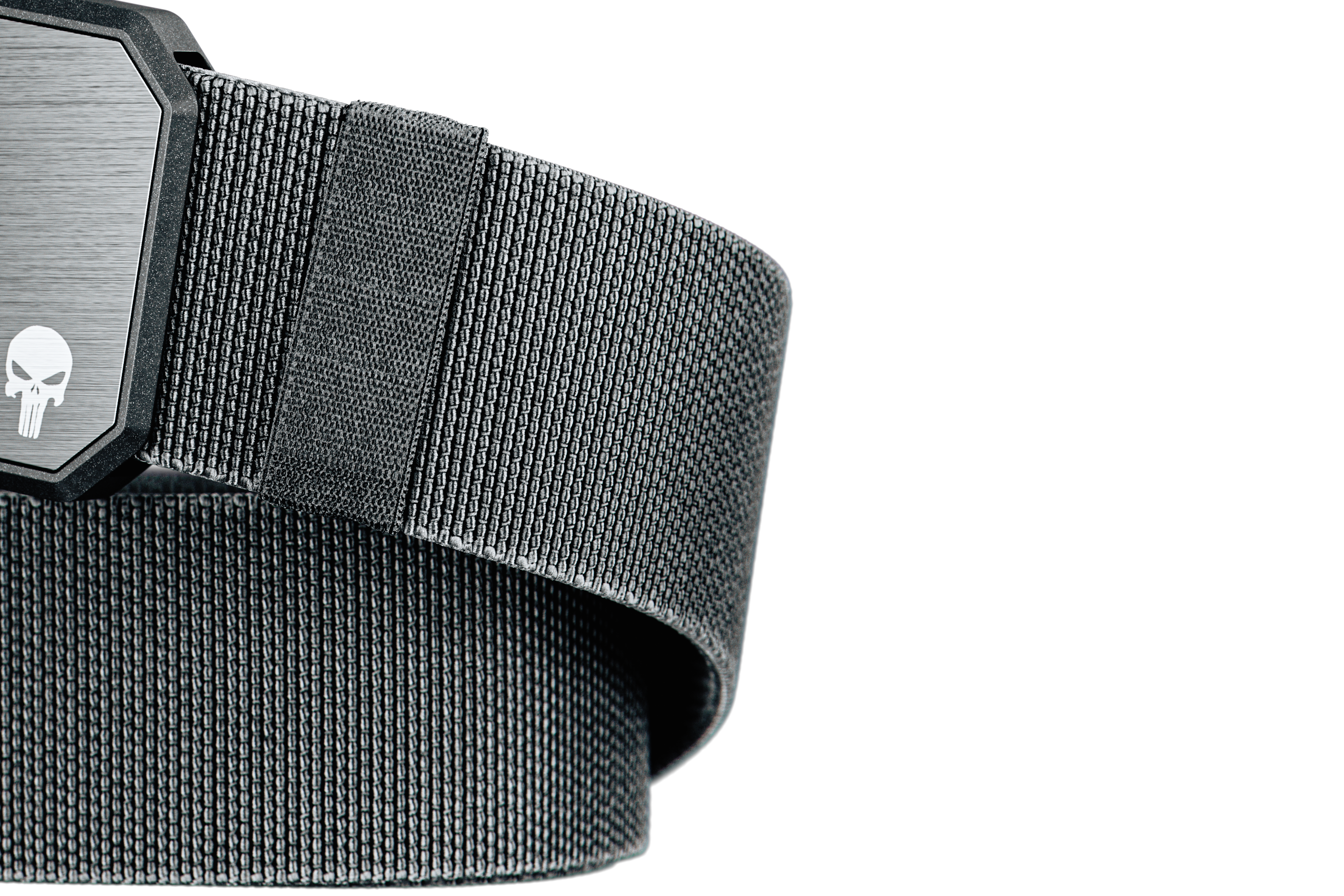 Groove Belt - Punisher Skull Deep Stone/Gun Metal