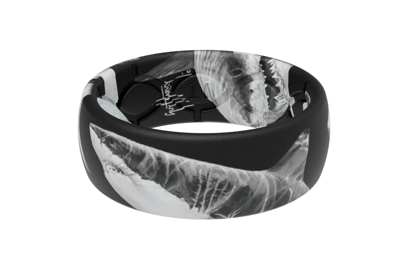 Guy Harvey Great White Shark Ring by Groove Life view 1