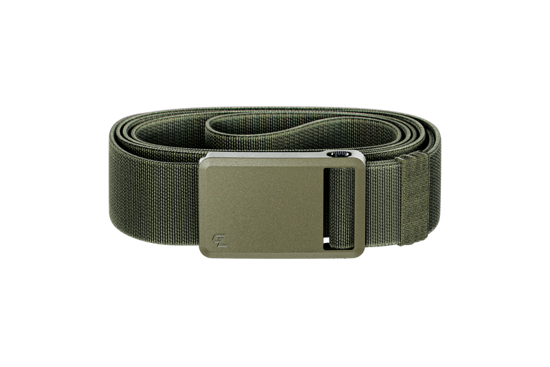 base camp green ultra belt view 1