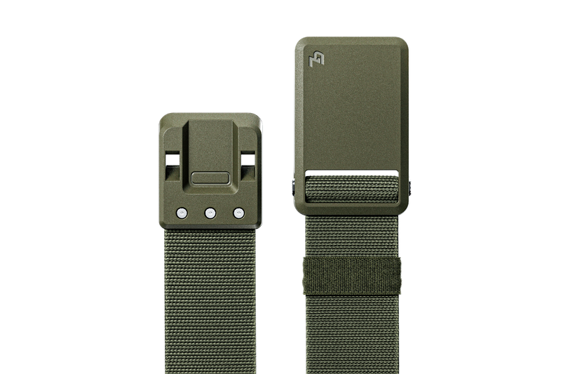 base camp green ultra belt view 3