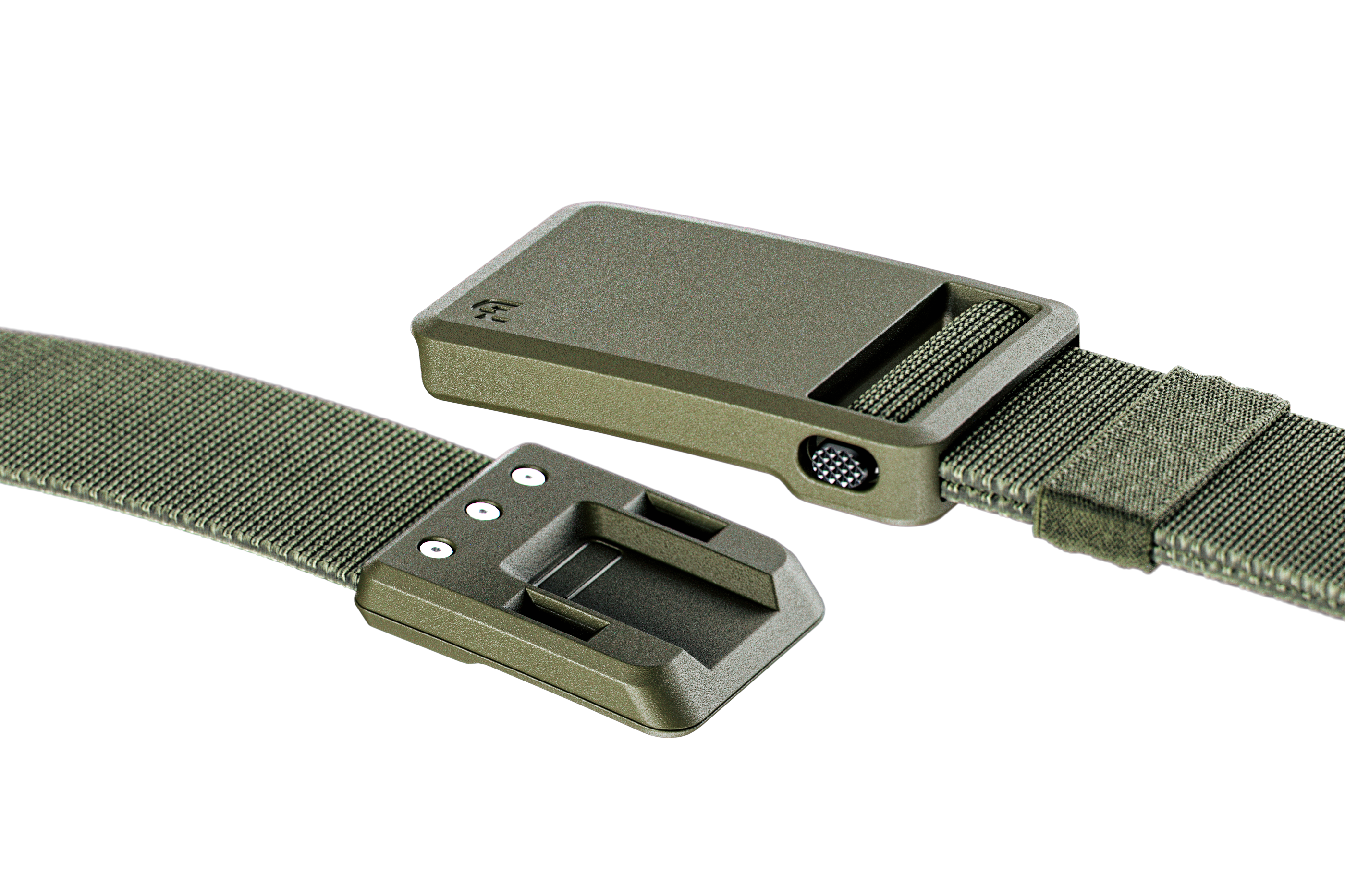 camping belt Belt - Base Camp Green Colored Belt, Groove Belt Ultra, 37" - 40"