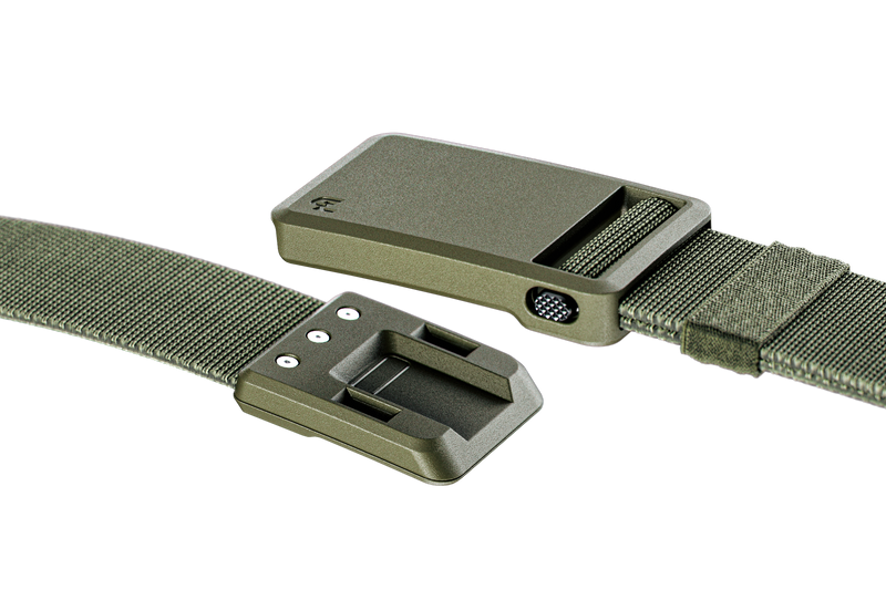 base camp green ultra belt view 2