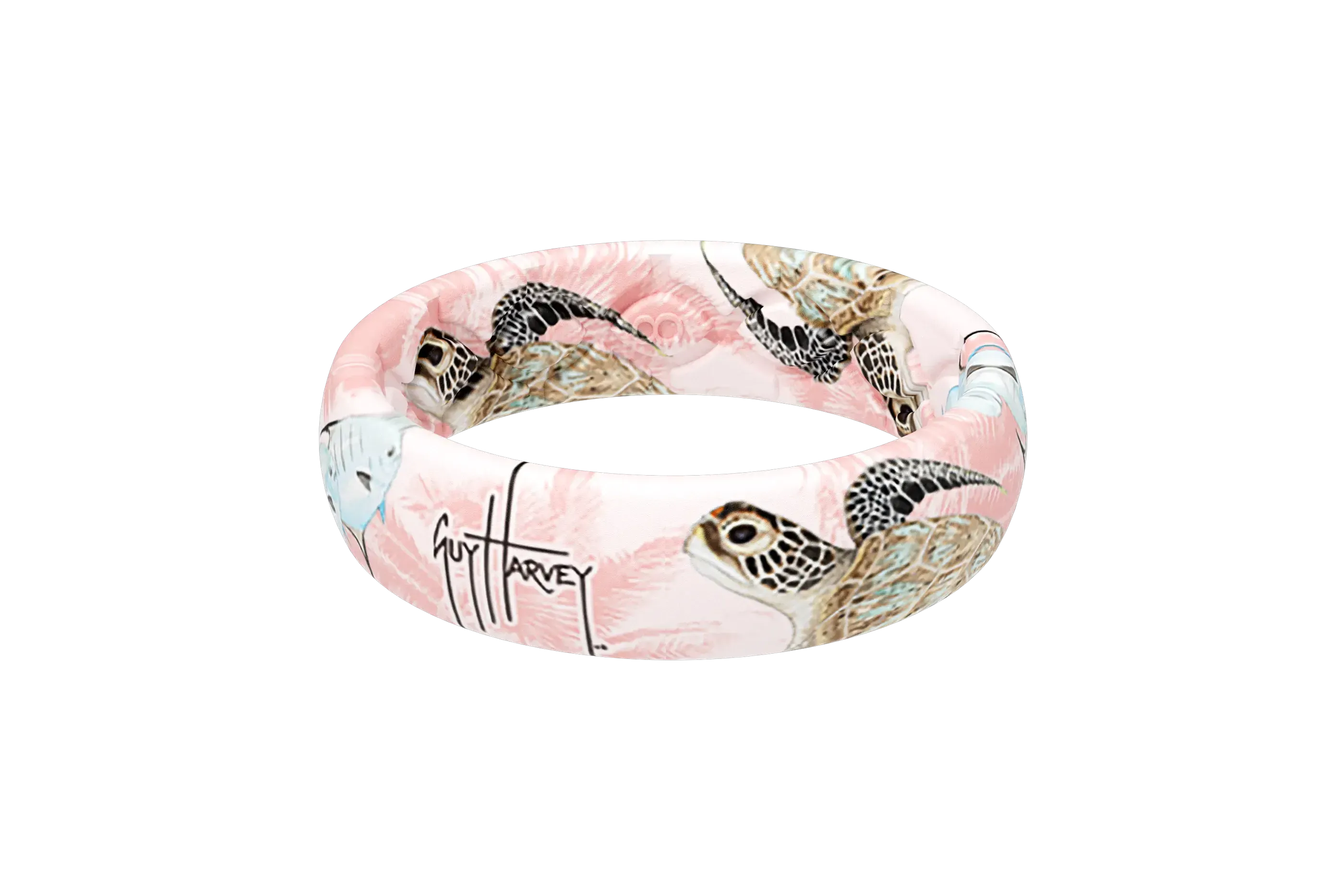 Guy Harvey Pink Turtle Ring View 1