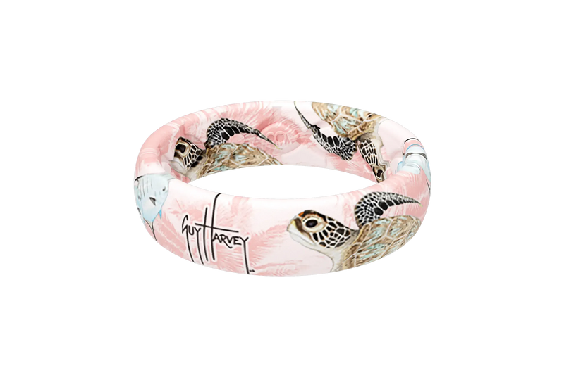 Guy Harvey Pink Turtle Ring View 1