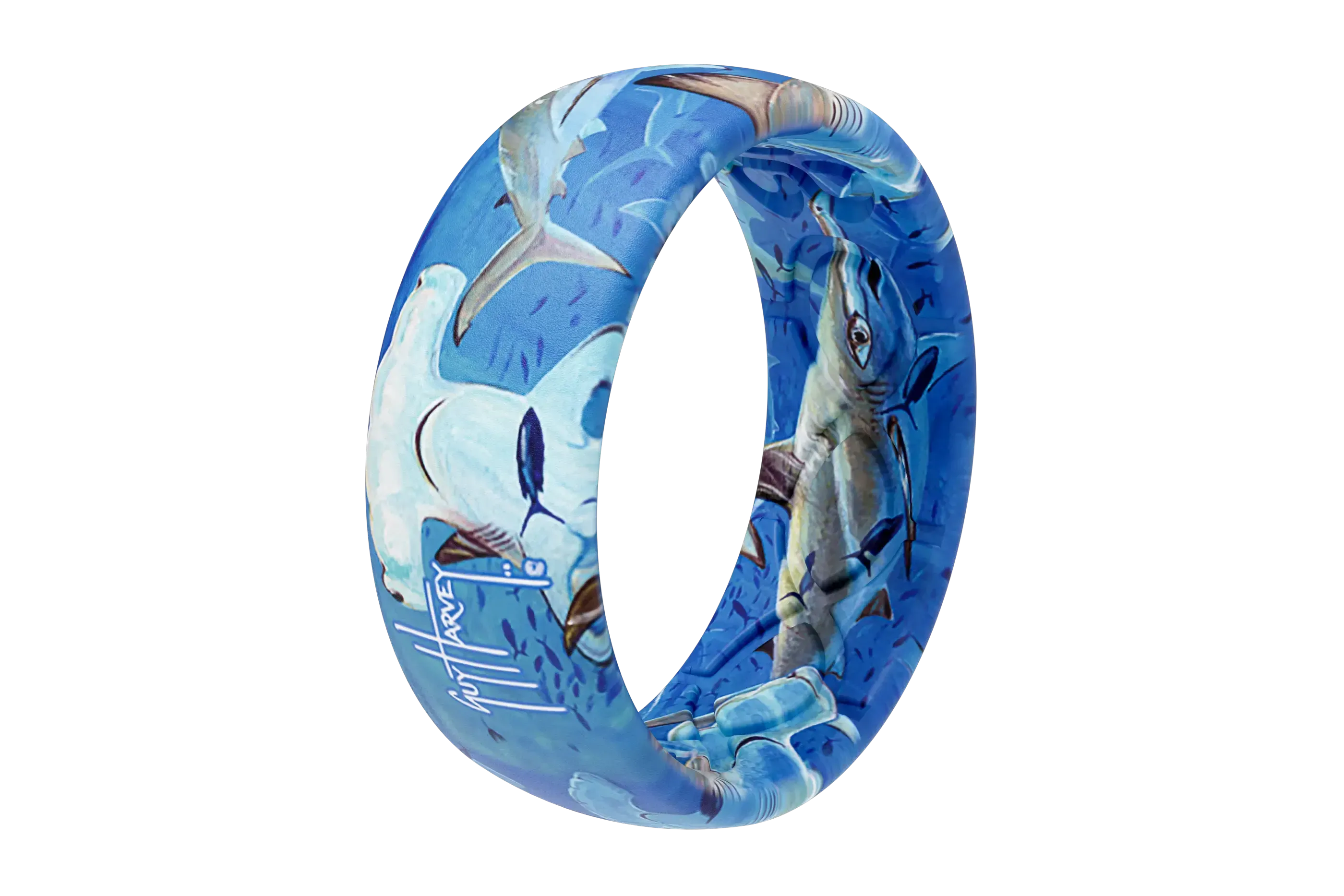 Guy Harvey hammerhead ring view 2