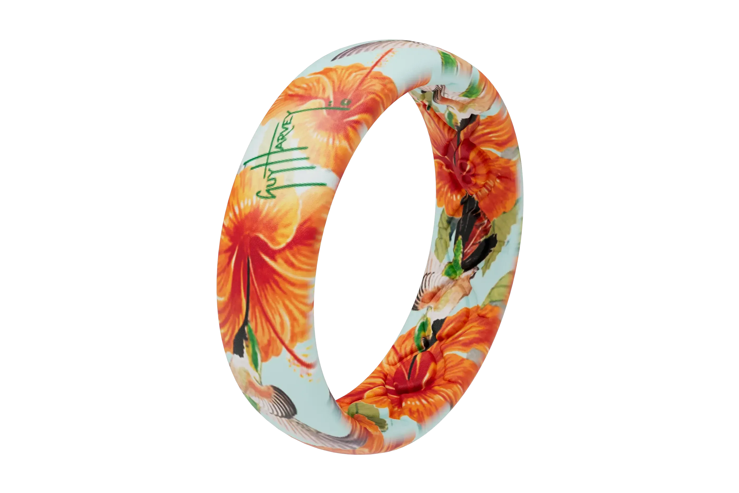 Guy Harvey Hummingbird Thin Ring by Groove Life view 2