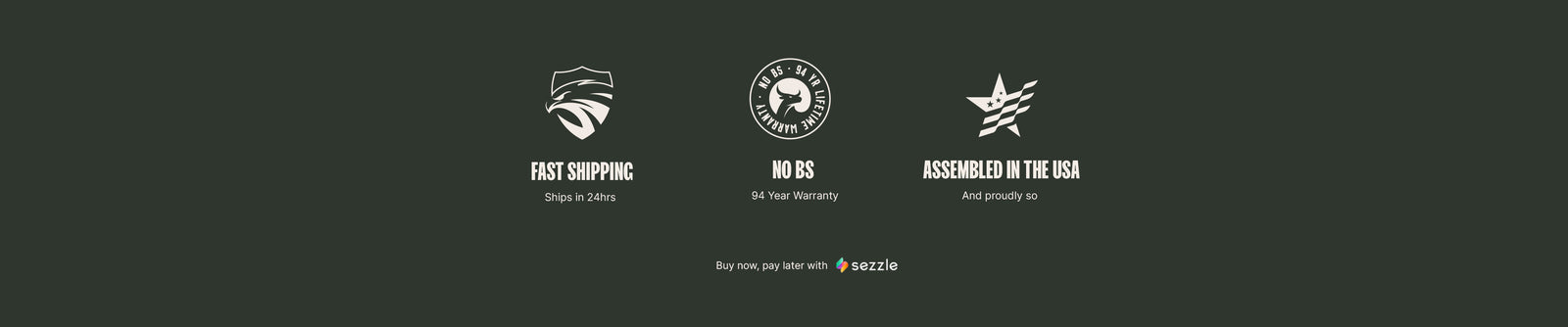 ships fast, no bs warranty, built for adventure logos for Groove Life