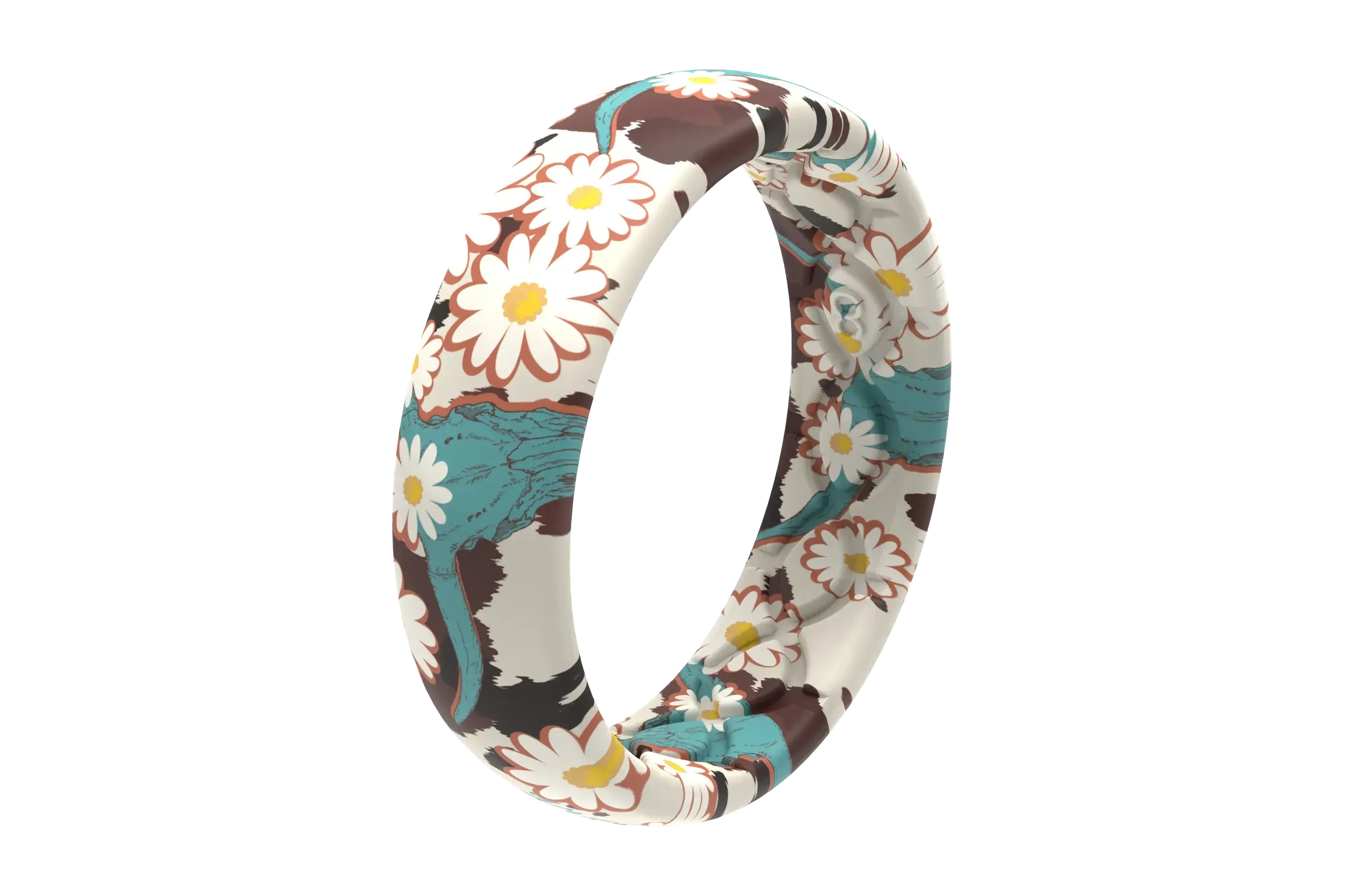 KATIE VAN SLYKE HOME ON THE RANCH SILICONE THIN RING, VIEW 3