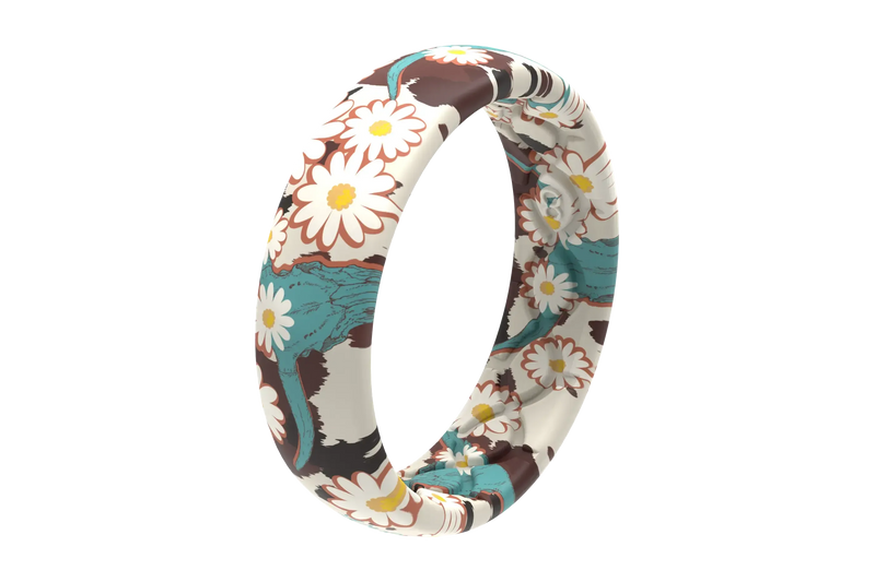 KATIE VAN SLYKE HOME ON THE RANCH SILICONE THIN RING, VIEW 3