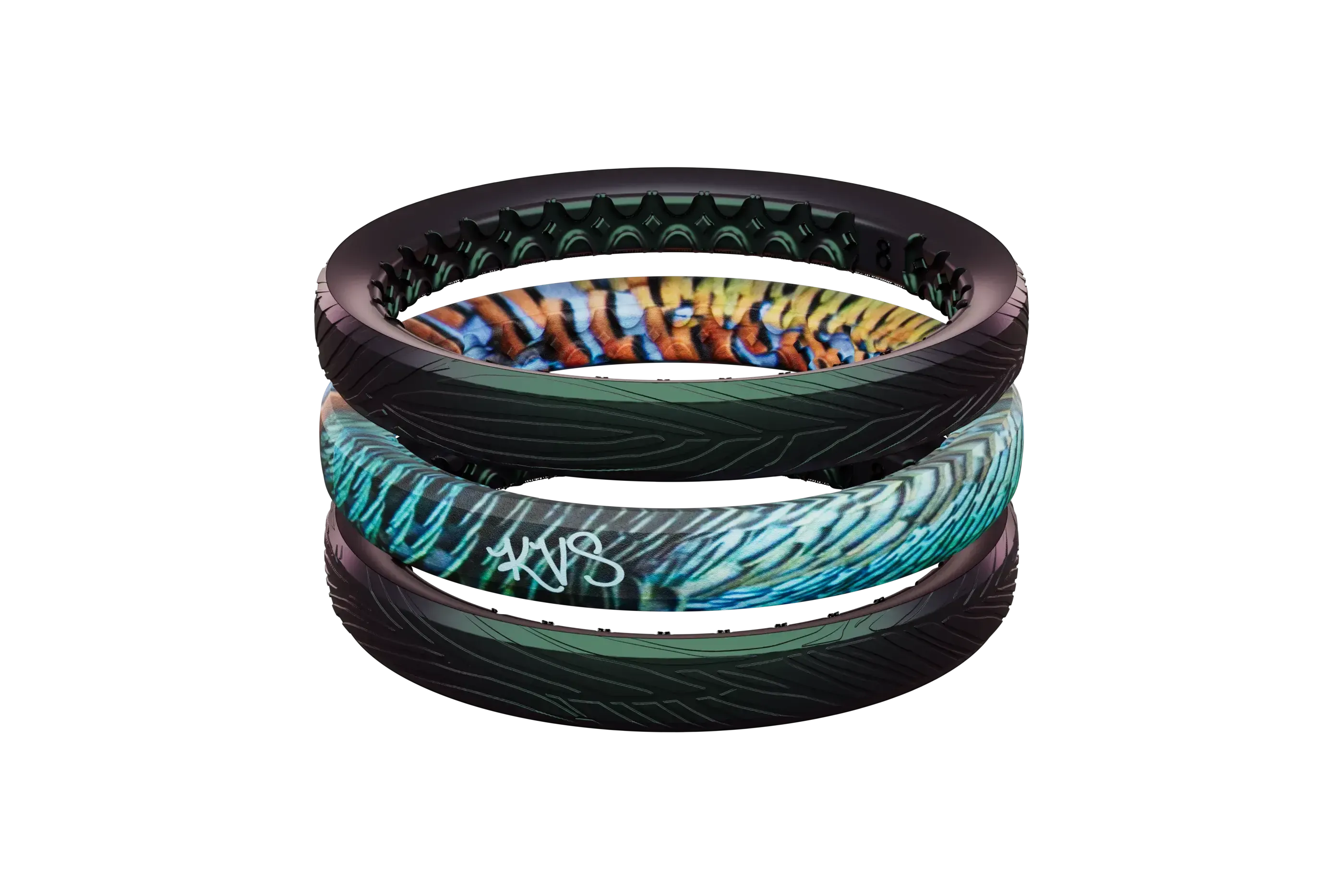 Katie Van Slyke Osceola Stackable Ring View 1