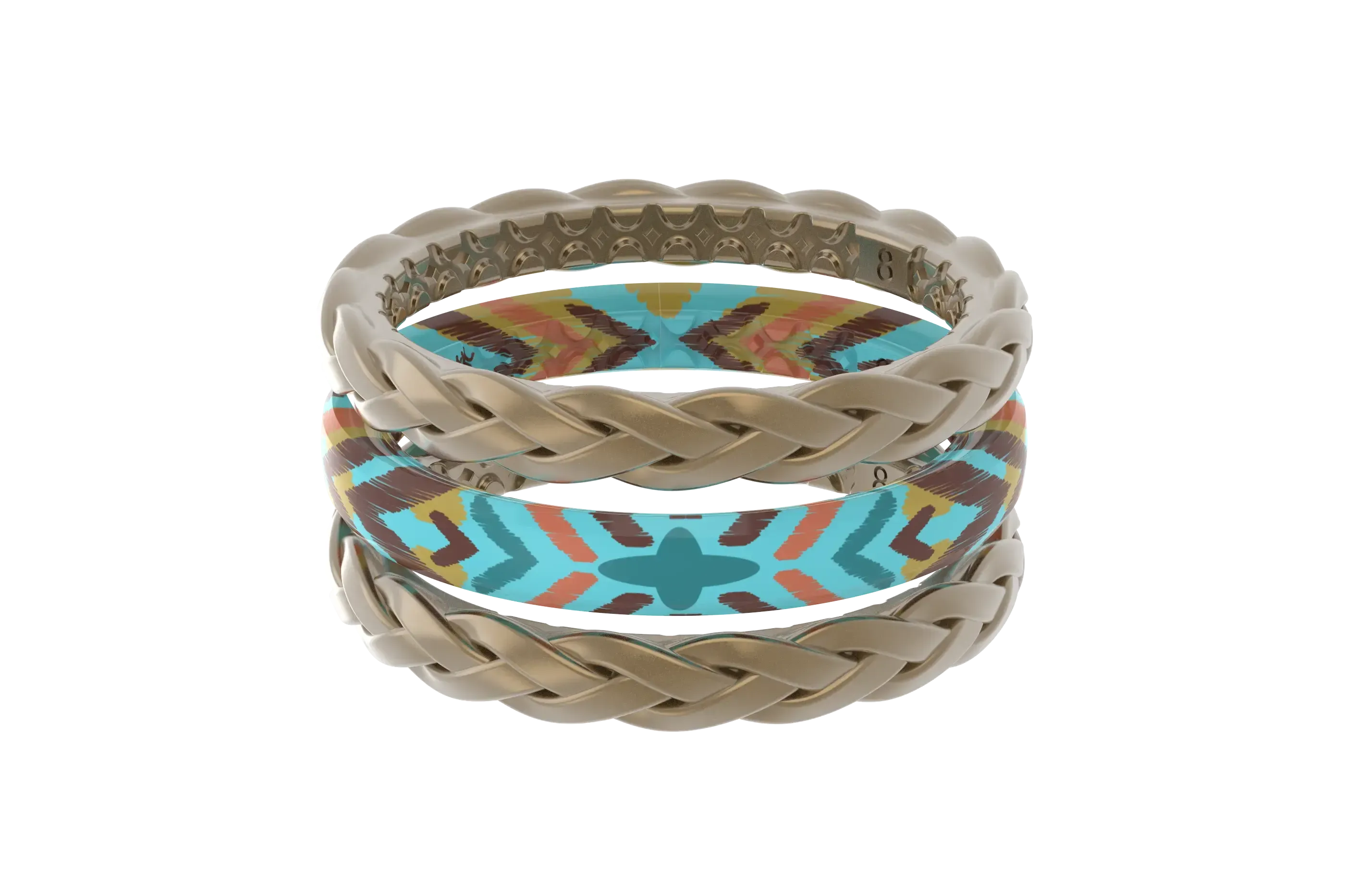 Unbridled - Katie Van Slyke Signature Stackable Ring Groove Aspire Groove Life 