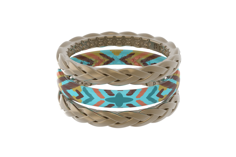 Unbridled - Katie Van Slyke Signature Stackable Ring Groove Aspire Groove Life 