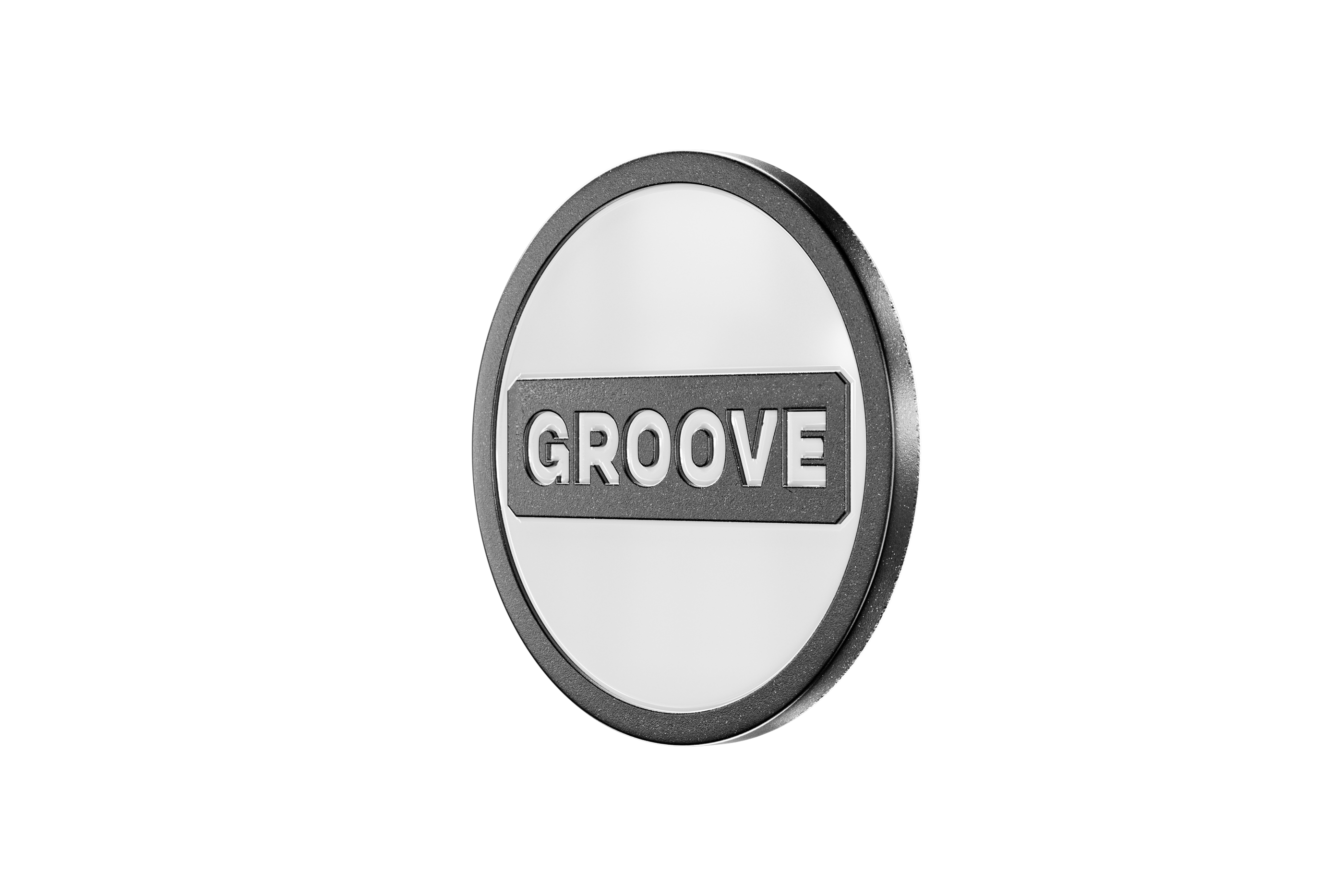 Groove® Golf Ball Marker - White