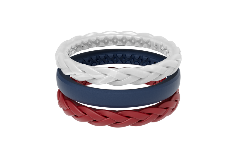 liberty stackable ring view 1