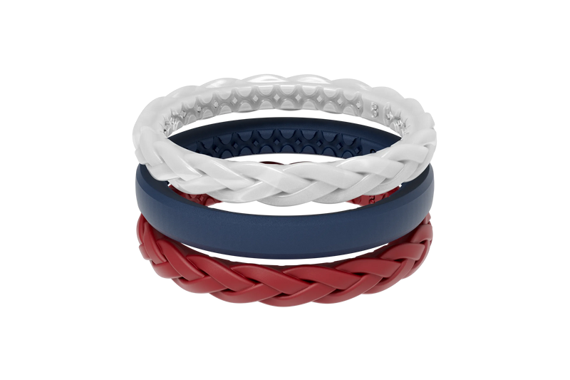 liberty stackable ring view 1