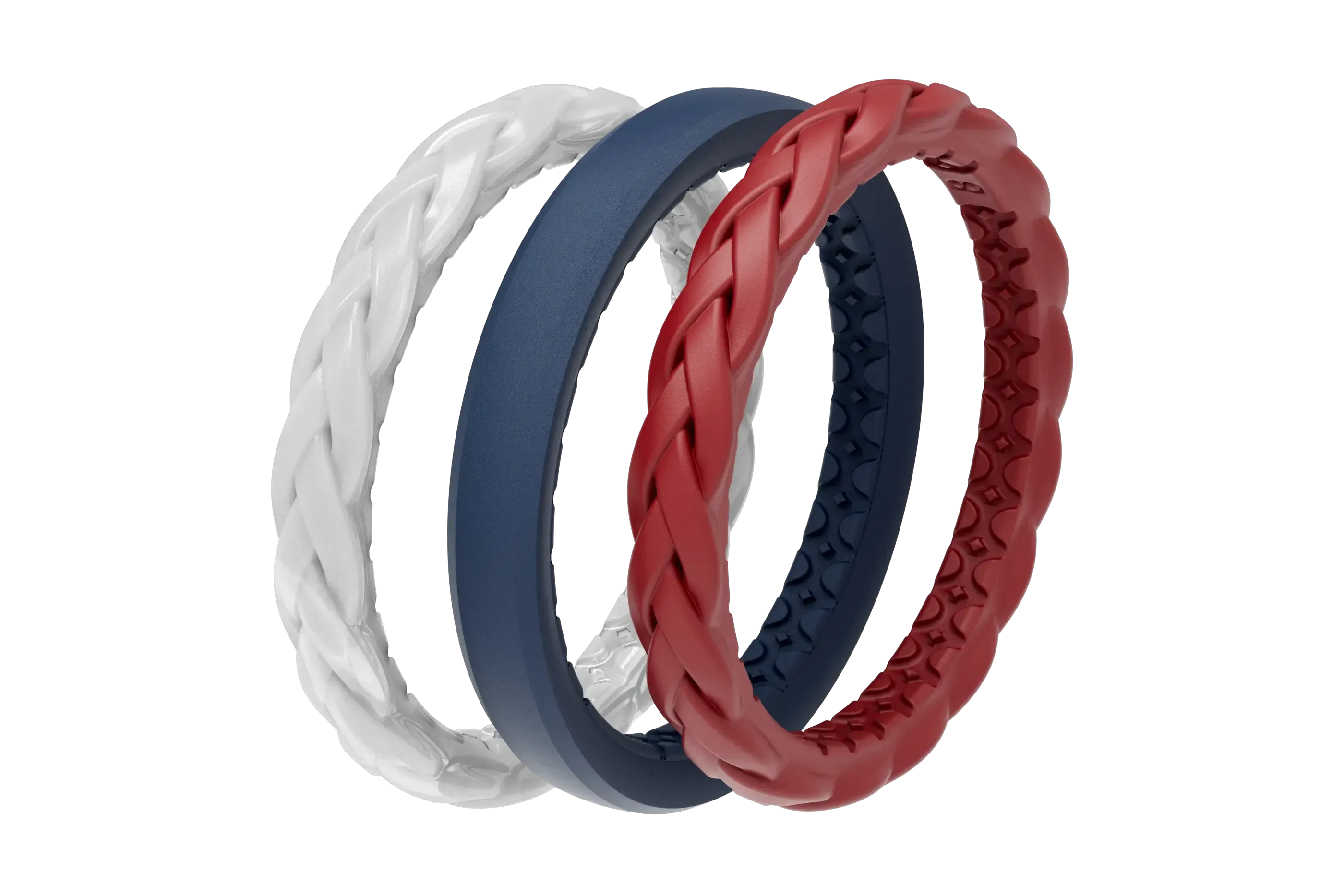 liberty stackable ring view 2