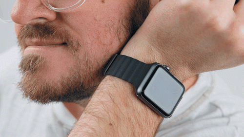 They feel like a rubber gasket on your wrist
