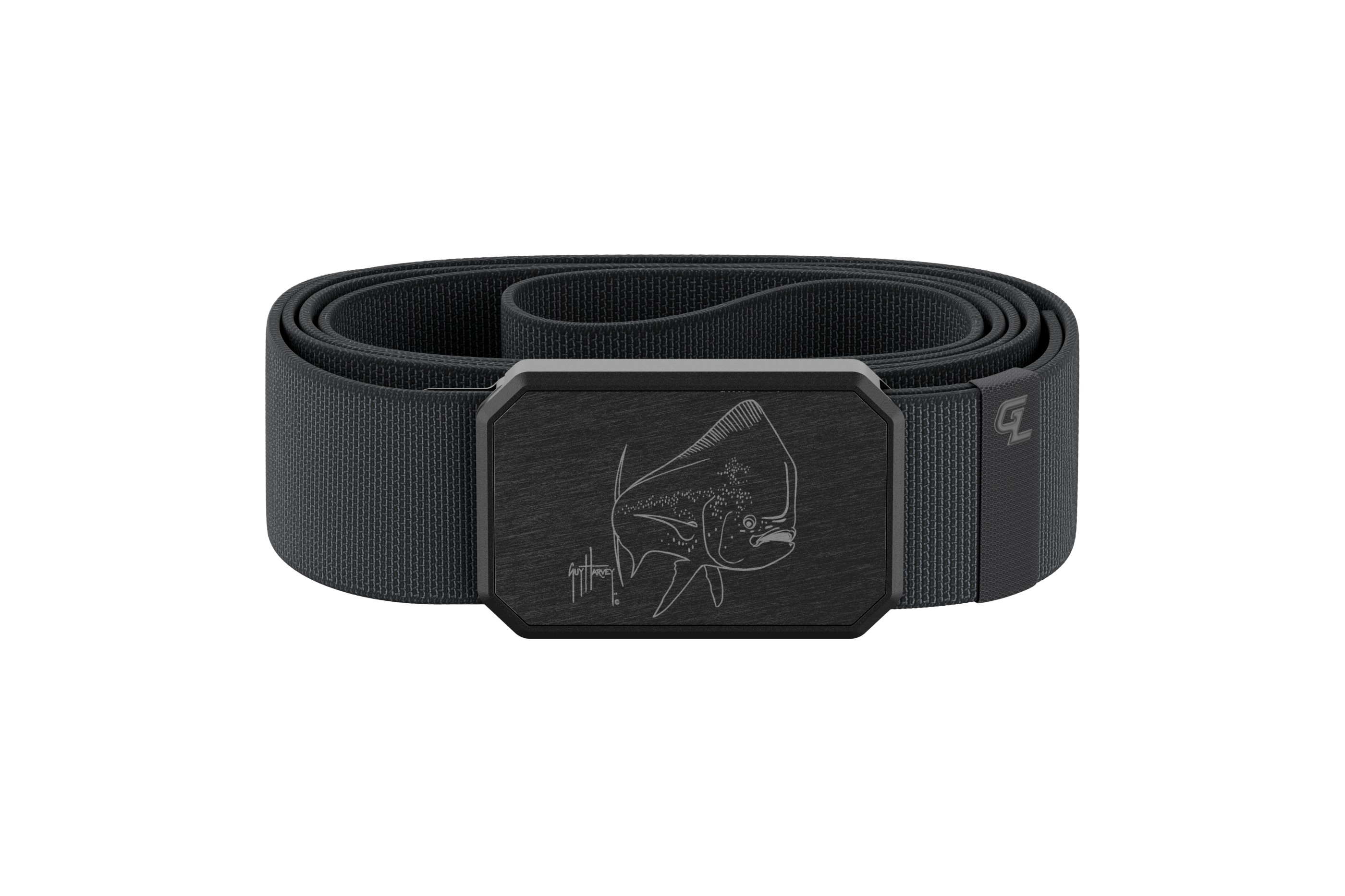 Guy Harvey Mahi Belts in Deep Stone Grey by Groove Life View 1