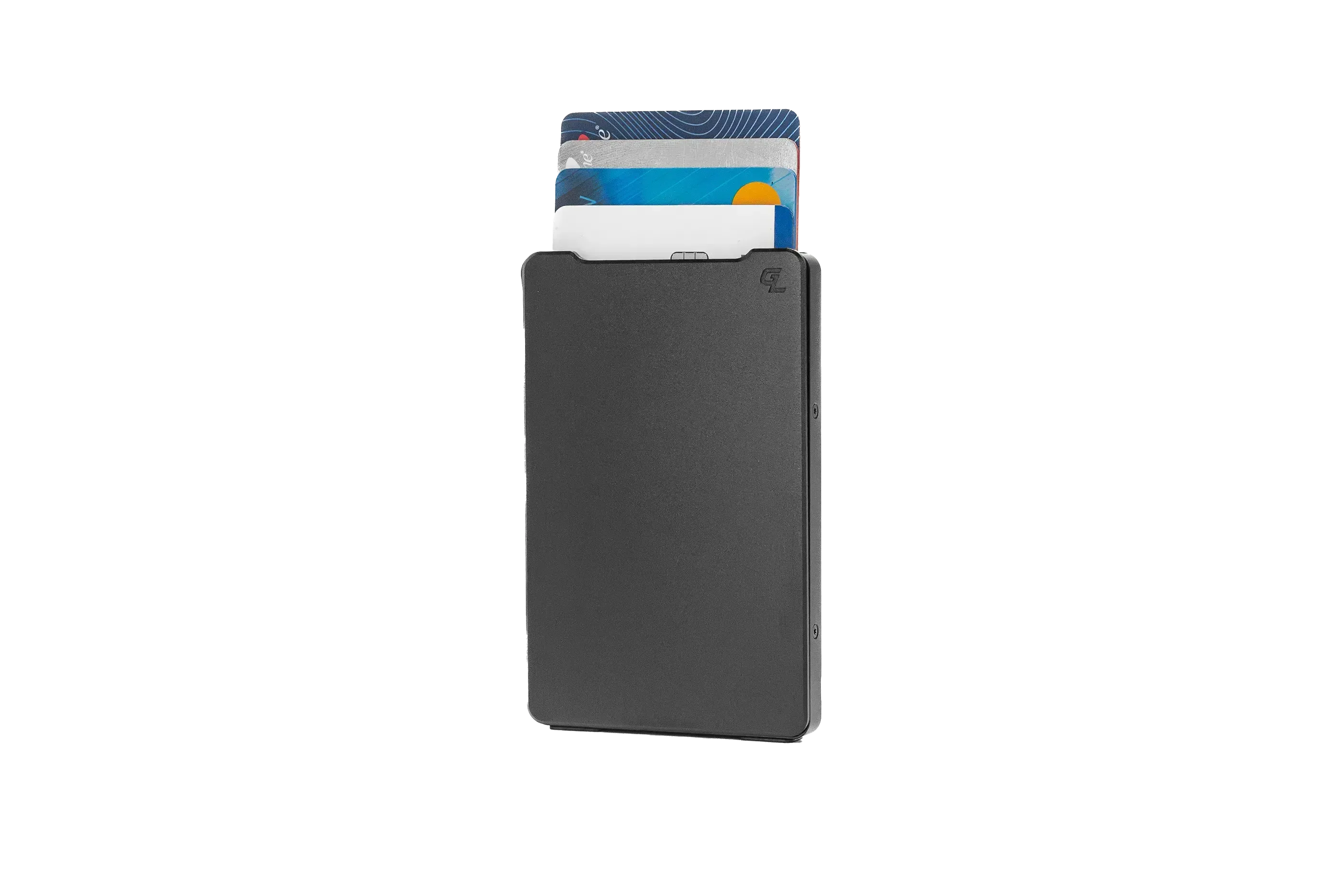 Groove Wallet - Midnight Black With Money Clip View 1