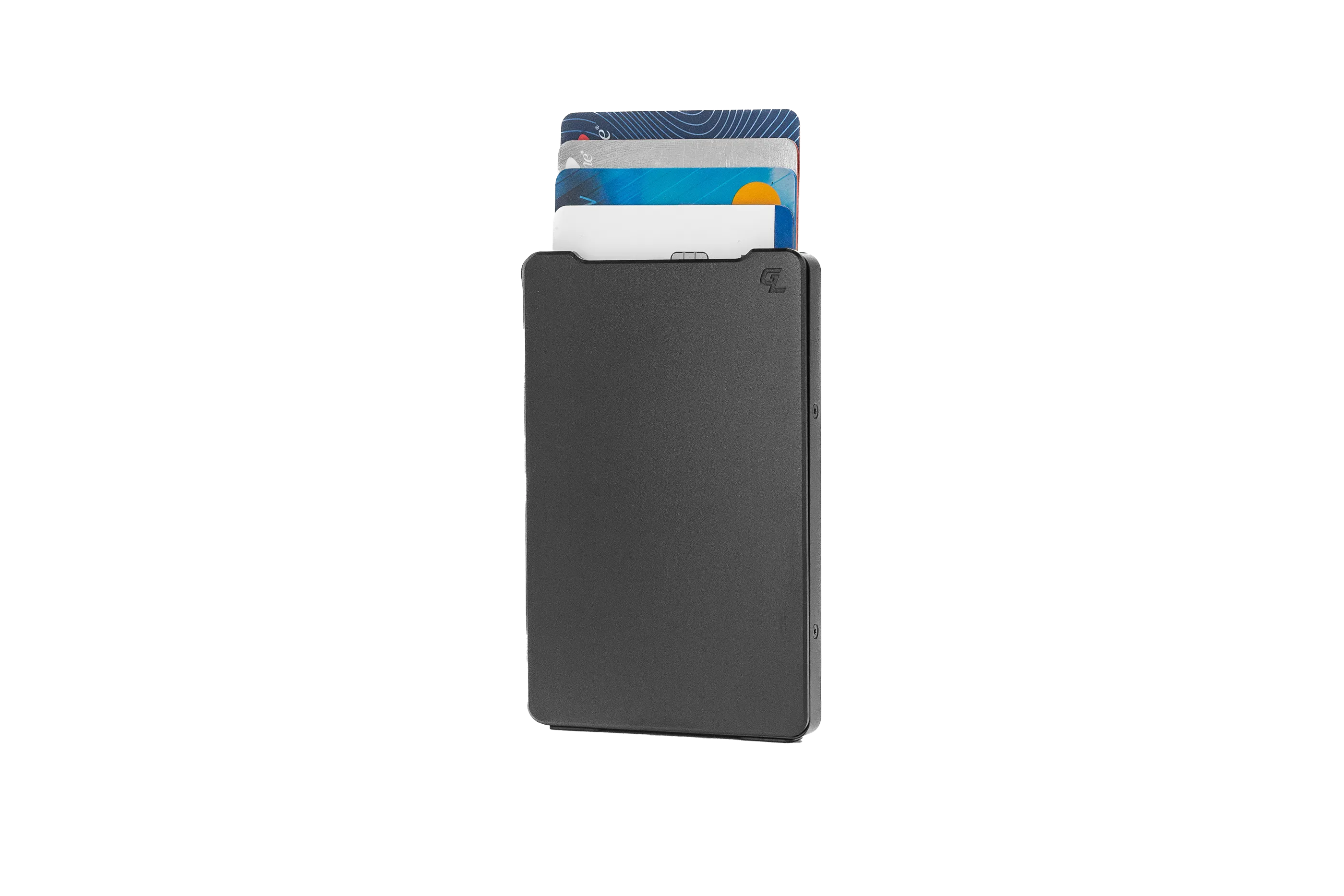 Groove Wallet - Midnight Black With Money Clip View 1