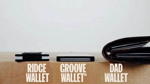 Bulky wallets that wreck your back pocket (and your pants line)
