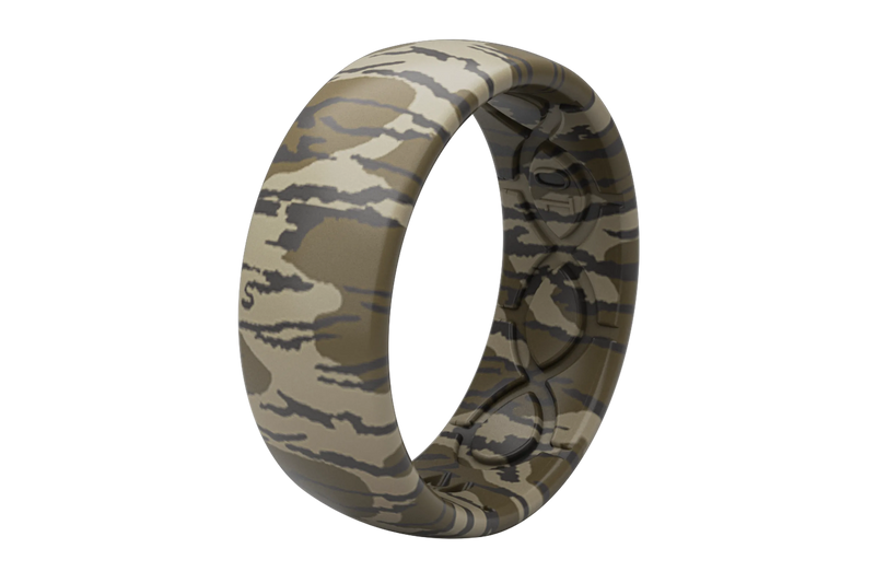 Original Camo Mossy Oak Bottomland viewed on its side viewed on its side