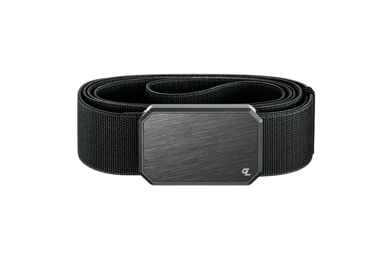 Groove Belt Gun Metal/Black
