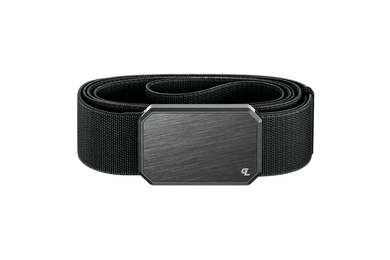 Groove Belt Gun Metal/Black