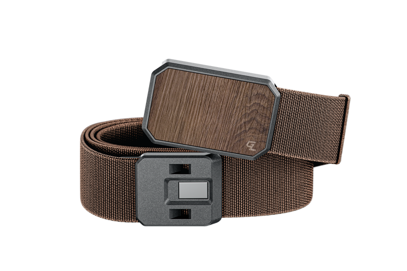 Groove Belt Walnut/Dark Earth