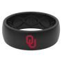 Original College Oklahoma Black Color Fill viewed front on