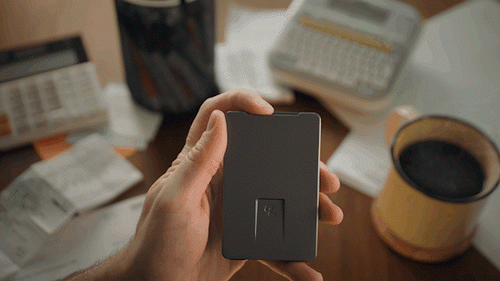 It's impossible to find the card you need amidst all the year old receipts and ancient sticks of gum
