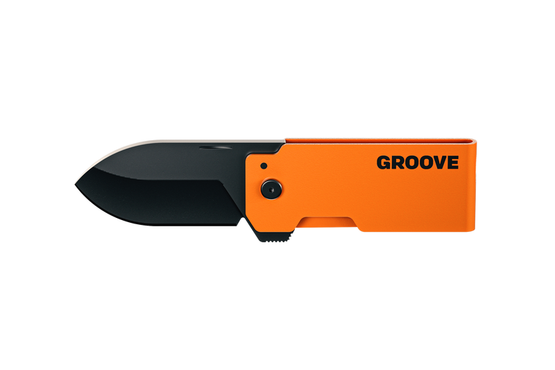 Groove® Money Clip Knife - Orange