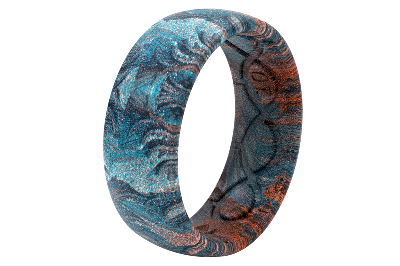 Original Nomad Cobalt viewed on its side viewed on its side