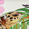 Guy Harvey Pink Hibiscus Turtle