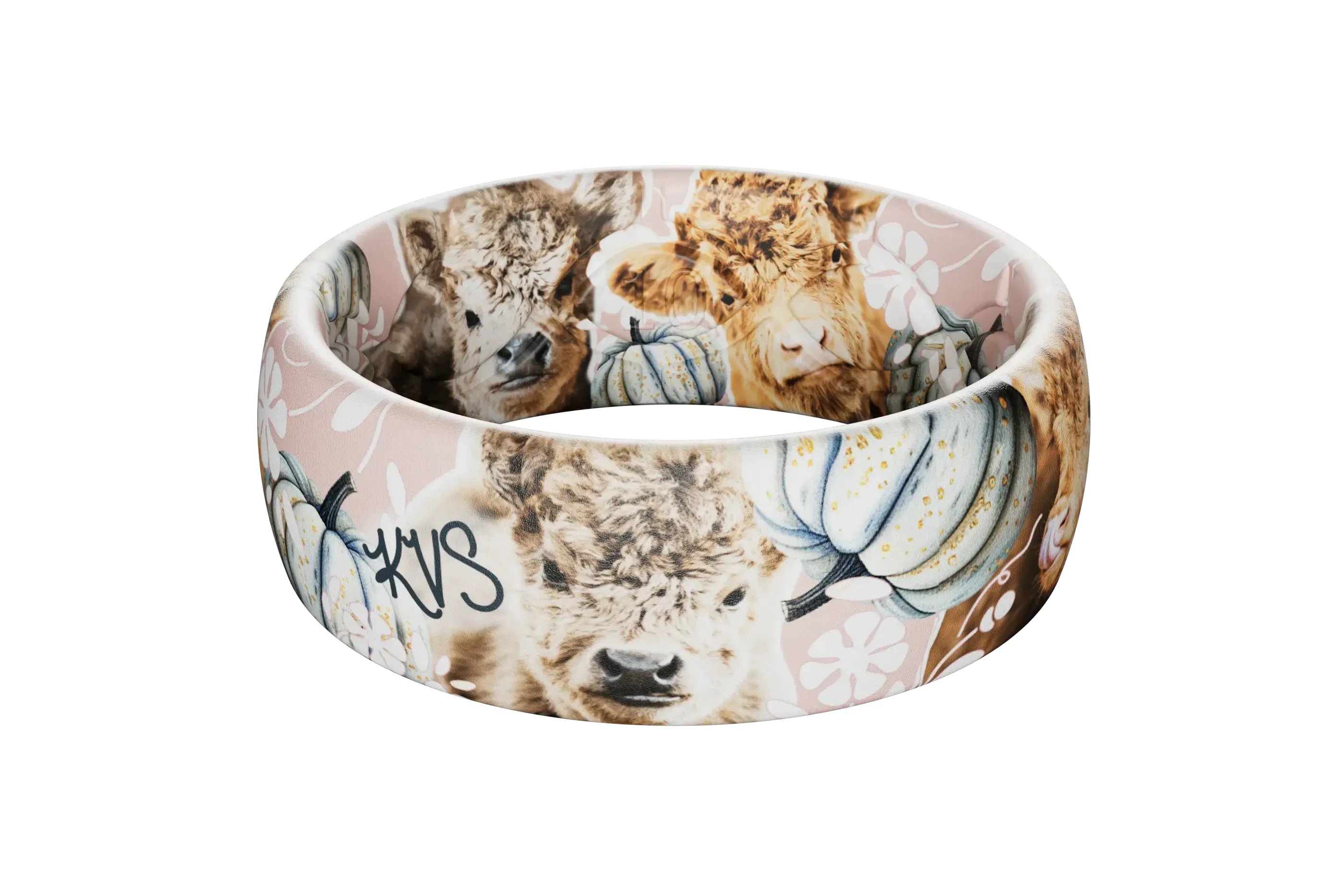 Posie and Pumpkin ring view 1