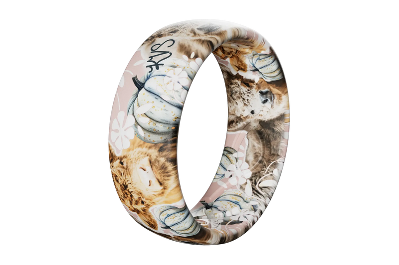 Posie and Pumpkin ring view 3