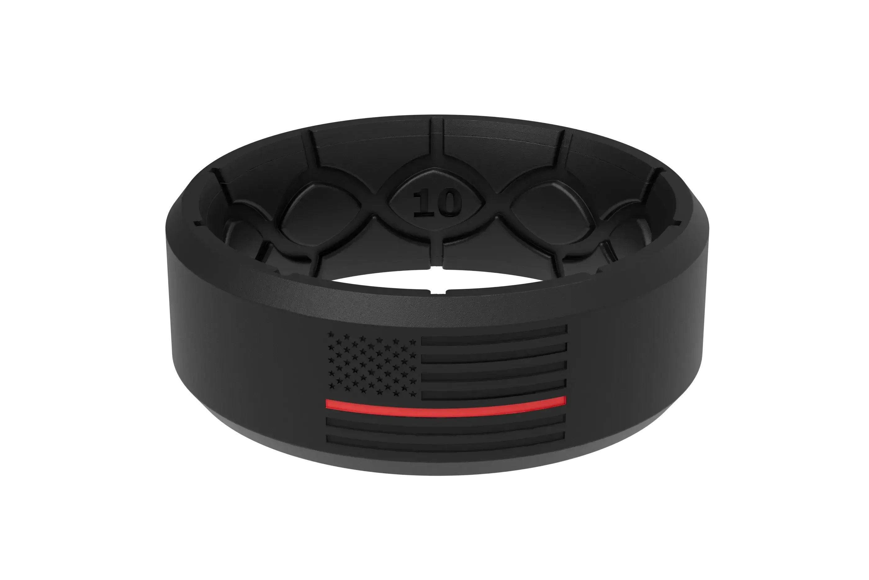 Groove Life Edge Hero Ring with Red Line View 1