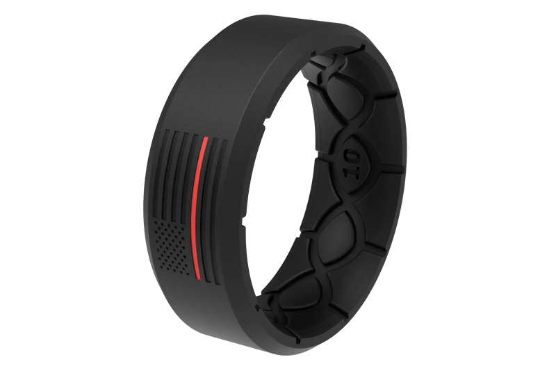 Groove Life Edge Hero Ring with Red Line View 2